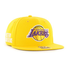Los Angeles Lakers '47 Sure Shot Captain Snapback Hat - Gold
