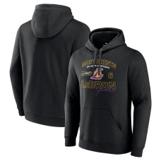 LeBron James Los Angeles Lakers Fanatics Branded Most Points in NBA History basketball Pullover Hoodie - Black
