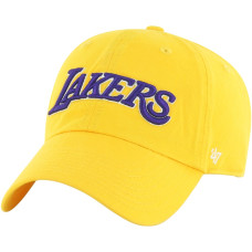 Los Angeles Lakers '47 Core Wordmark Clean Up Adjustable Hat - Gold