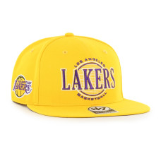 Los Angeles Lakers '47 High Post Captain Snapback Hat - Yellow
