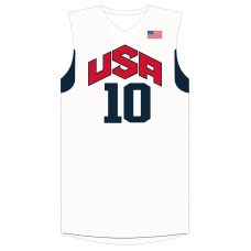 2012 Olympics Team USA Kobe Bryant #10 Home White Basketball Jersey