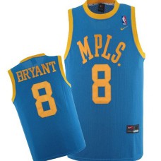 Kobe Bryant Minneapolis Lakers #8 Throwback Light Blue Jersey