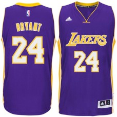 Kobe Bryant Los Angeles Lakers #24 2014-15 New Swingman Road Purple Jersey