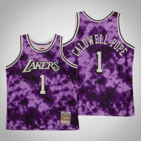 Los Angeles Lakers Kentavious Caldwell-Pope #1 Purple Galaxy Jersey