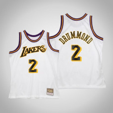 Men's Los Angeles Lakers Andre Drummond #2 White Reload 2.0 Jersey