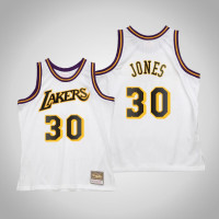 Men's Los Angeles Lakers Damian Jones #30 White Reload 2.0 Jersey