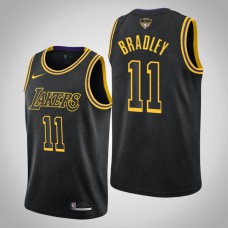 Los Angeles Lakers Avery Bradley #11 Black 2020 NBA Finals Bound Kobe Tribute City Jersey