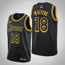 Los Angeles Lakers Dion Waiters #18 Black 2020 NBA Finals Bound Kobe Tribute City Jersey