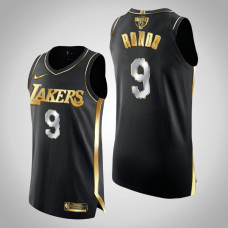 Los Angeles Lakers Rajon Rondo #9 Black 2020 NBA Finals Authentic Golden Limited Edition Jersey