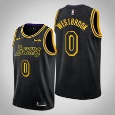 Los Angeles Lakers 2021 Russell Westbrook Mamba Inspired 2021 Trade Jersey Black