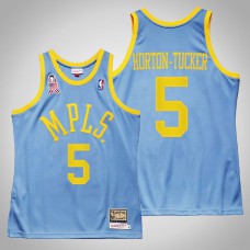 Lakers Talen Horton-Tucker Men MPLS Throwback Minneapolis 5x championship Jersey Blue