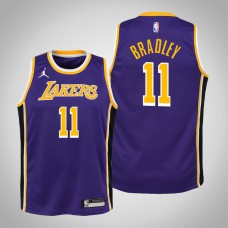 Youth Avery Bradley Los Angeles Lakers #11 Statement Purple 2021 Season Jersey