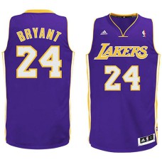 Kobe Bryant Youth Los Angeles Lakers #24 Revolution 30 Swingman Road Purple Jersey