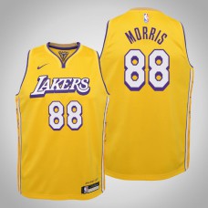 Youth Markieff Morris Lakers #88 City Gold 2020 Season Jersey